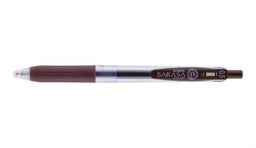  قلم حبر Zebra SARASA clip 0.5 - Brown      