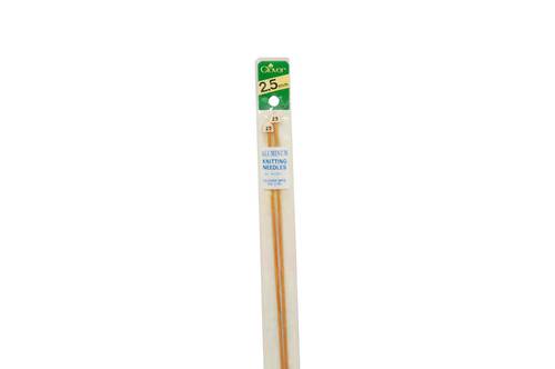 Aluminum knitting needle  : 2.5 mm