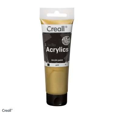 Creall - الوان اكريليك : ٢٥٠ مل : Metallic gold