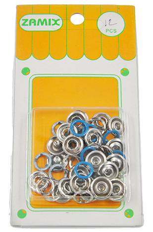 BOUTON PRESSION  : 12 PCS