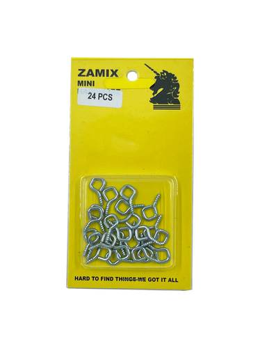 eye hook - silver 