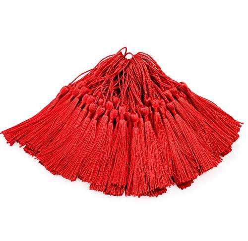 Tassel-red : 50 PCS
