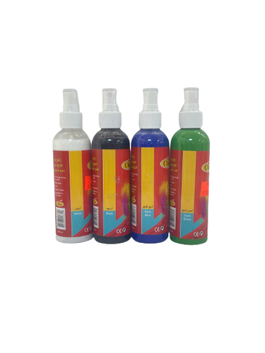 Acrylic paint spray: 200 ml: different colors