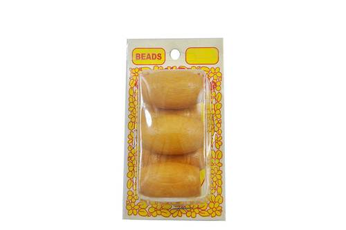 Wooden beads : beige  