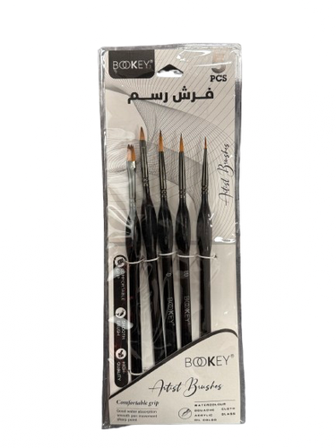Watercolor brushes : set of 5 pcs 