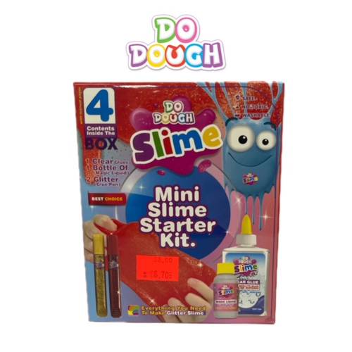 DO DOUGH SLIME: wonderful set for making slime: contains 4 packages