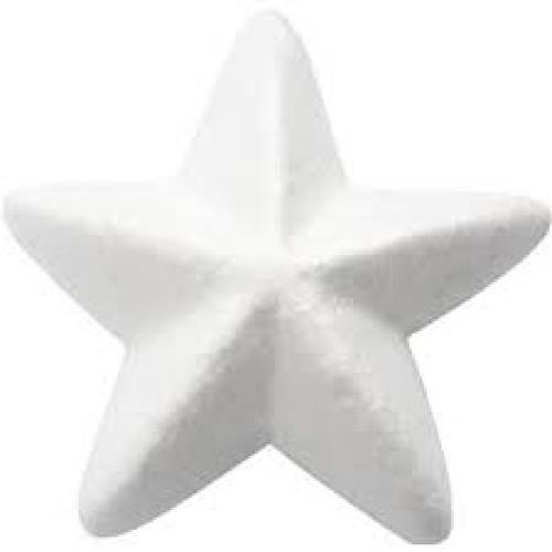 Star shape styrofoam  : 1 pcs :18cm