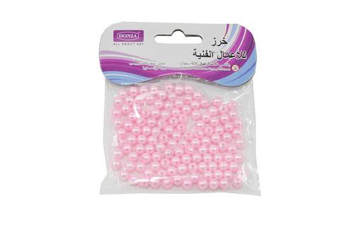  Arts & Crafts beads :  light pink