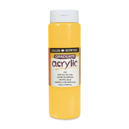 Daler rowney graduate : acrylic paint : 500ml
