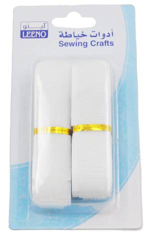LEENO : VELCRO TAPE : WHITE :80x2 cm