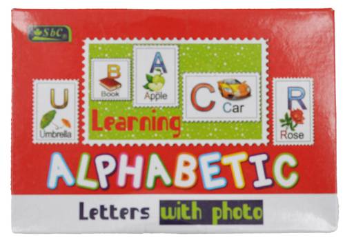 SBC : Educational tools alphabetic letters with photo 