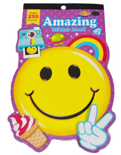 AMAZING STICKER BOOK : 250 PCS
