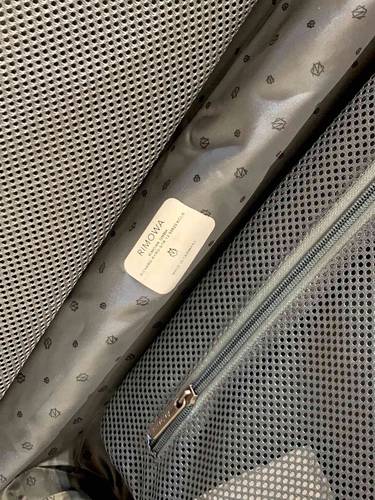 Size 20 rimowa silver
