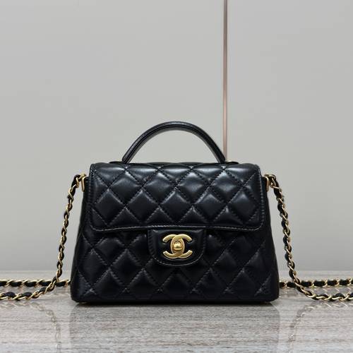 Chanel lam skin gold