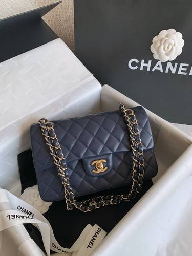 Chanel flap caviar leather 