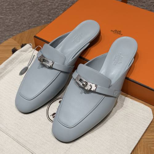 Light blue OZ mule