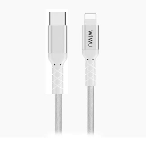 WiWU Type-C to Lightning Cable 1.m Silver