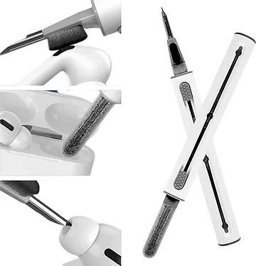 ديجيت بلس مجموعة تنظيف القلم متعدد الوظائف 3×1 لسماعات Airpods