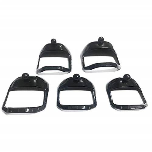 5PCS Beard Shaper Styling Tool Different Sizes  - Black
