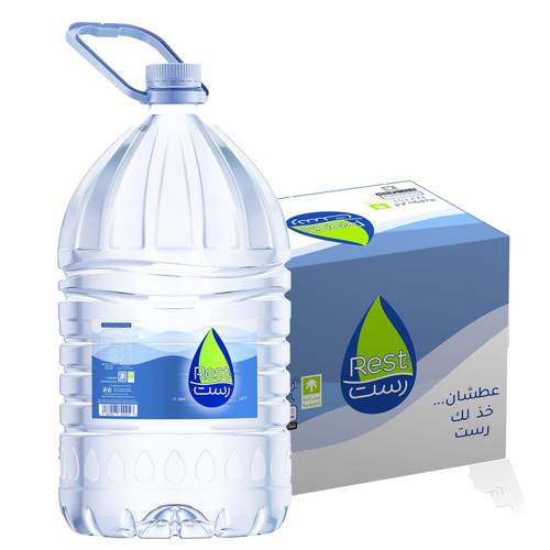 مياه رست 12 لتر كرتون2 عبوة