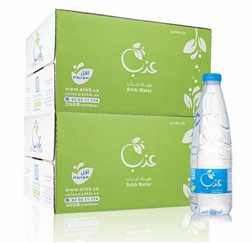 مياه عذب 600مل*30عبوة