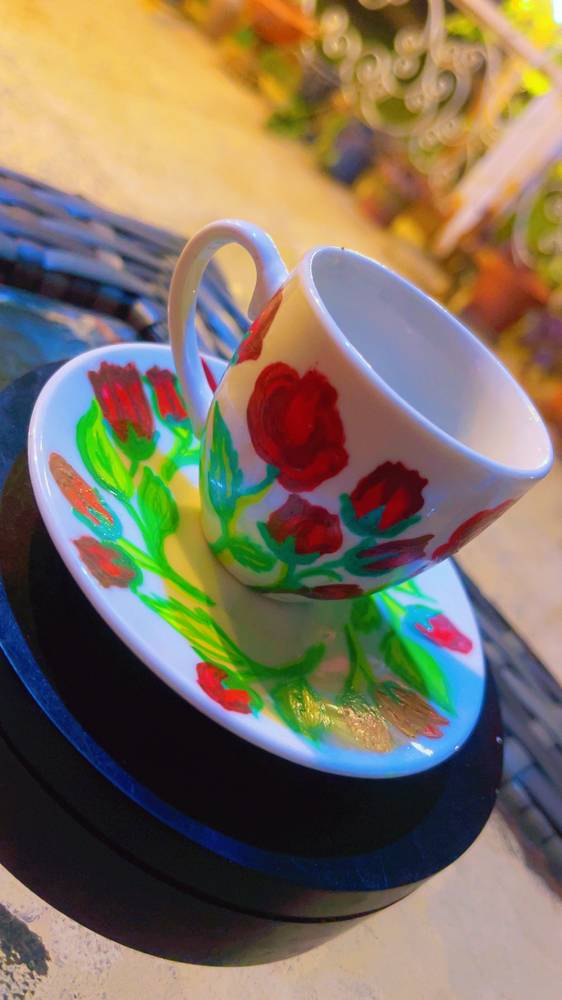 فتجان قهوه تركي