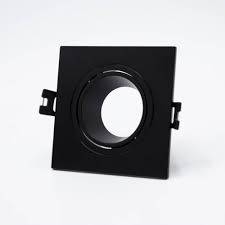 اطار مانع توهج مفرد اسود×اسود مربع 