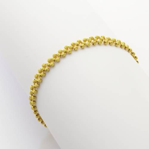 سوارة ذهب عيار 21 وزن 8.5 جرام