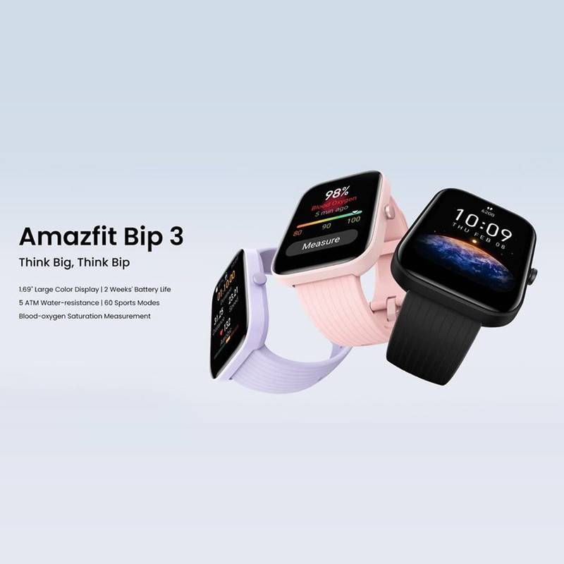 Amazfit bip display colors on sale