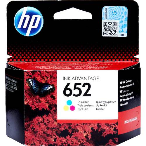 حبر طابعة إتش بي 652 ملون