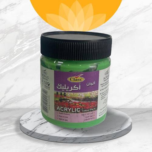 Class Acrylic 250m لون اخضرفاتح