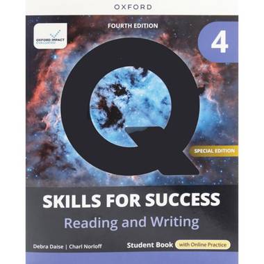 كتاب Q skills القراءة والكتابة المستوى 4