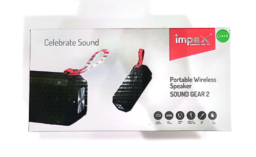 impex portable wireless speaker