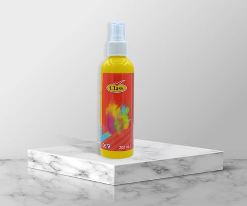 Class Acrylic 200mL ألوان اكريليك بخاخ اصفر