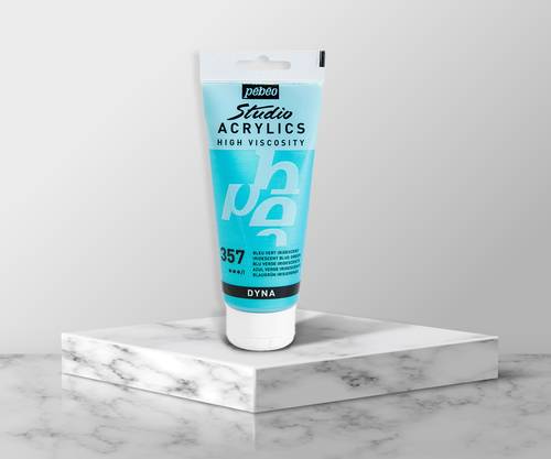 pebeo Acrylics Fine 357 100ml لون ازرق قزحي