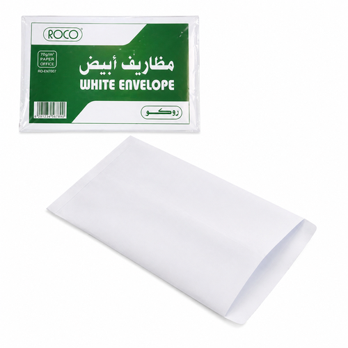 روكو مظاريف بيضاء كبيرة (15 * 10 بوصة) - 25 ظرف