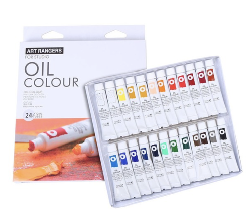 Art rangers oil color 24 ألوان زيتية