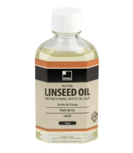 Shanhan purifed linseed oil 55ml زيت مجفف نقي