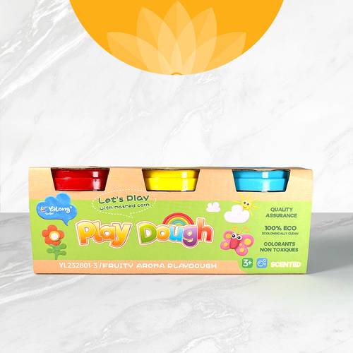 عجينة تشكيل للأطفال play-dough - 3 ألوان