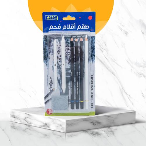 طقم اقلام فحم إٍس بي سي رقم 5111-032 