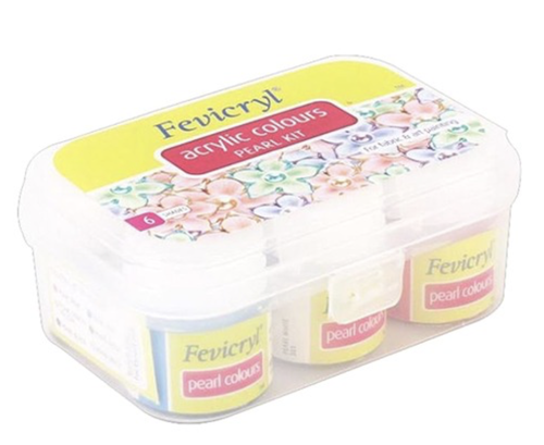 Fevicryl fabric color 6 ألوان قماش