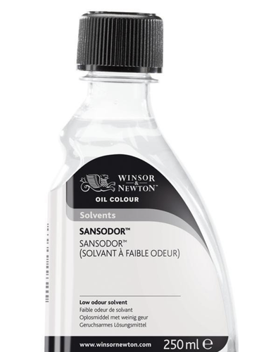 Winsor&newton oil color solvents 250ml سولفن تنظيف زيتي