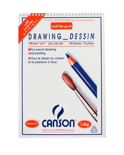 CANSON 24*32 180g كراسة