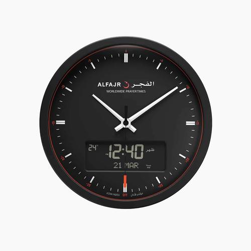 ساعة حائط من الفجر Cr23 - اسود