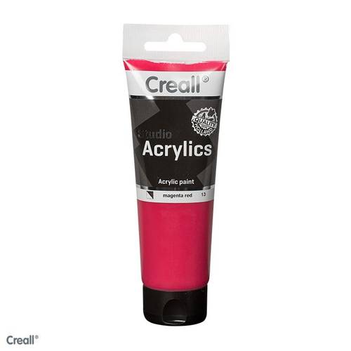 Creall studio acrylic لون أكريليك أحمر 13 - 120m