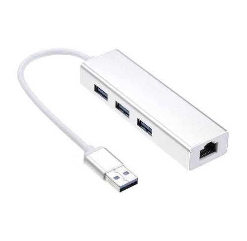 SGL USB Hub مع 3 منافذ USB 3.0 ومنفذ شبكة LAN
