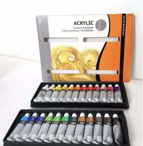 Daler rowney acrylic color 24 ألوان أكريلك