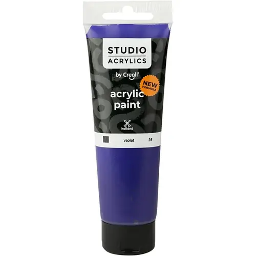 Creall studio acrylic لون أكريليك بنفسجي 25 - 120m