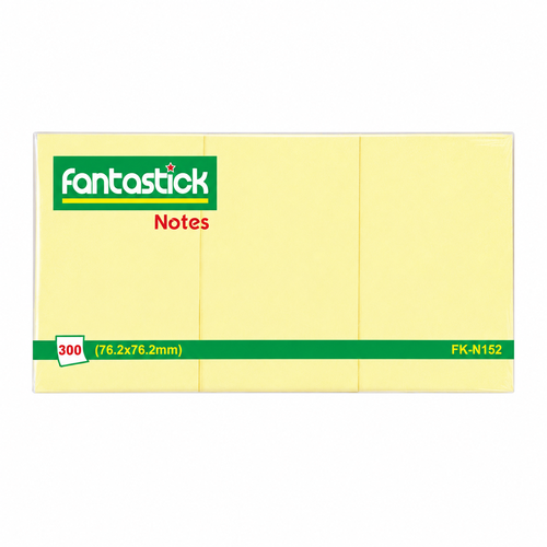 Fantastick ورق ملاحظات لاصق – 300 ورقة – 50.8×38.1 مم