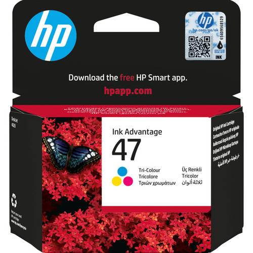 HP حبر طابعة ملون 47
